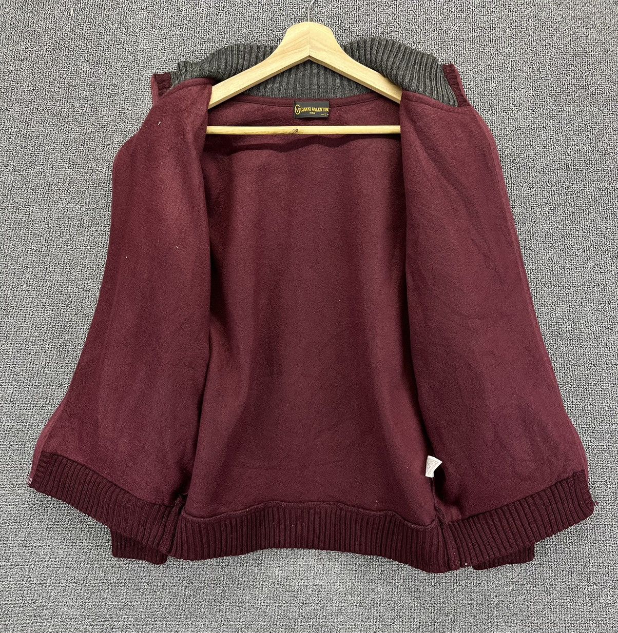 Gianni Valentino Vintage Gianni Valentino Rare Knit Jacket Size US L / EU 52-54 / 3 - 6 Thumbnail