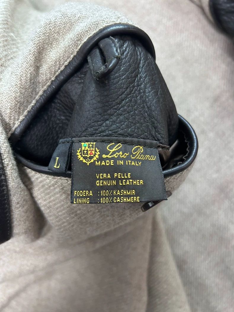 Loro Piana LORO PIANA Deer hide Icer Horsey cashmere coat and leather Size US XL / EU 56 / 4 - 9 Thumbnail