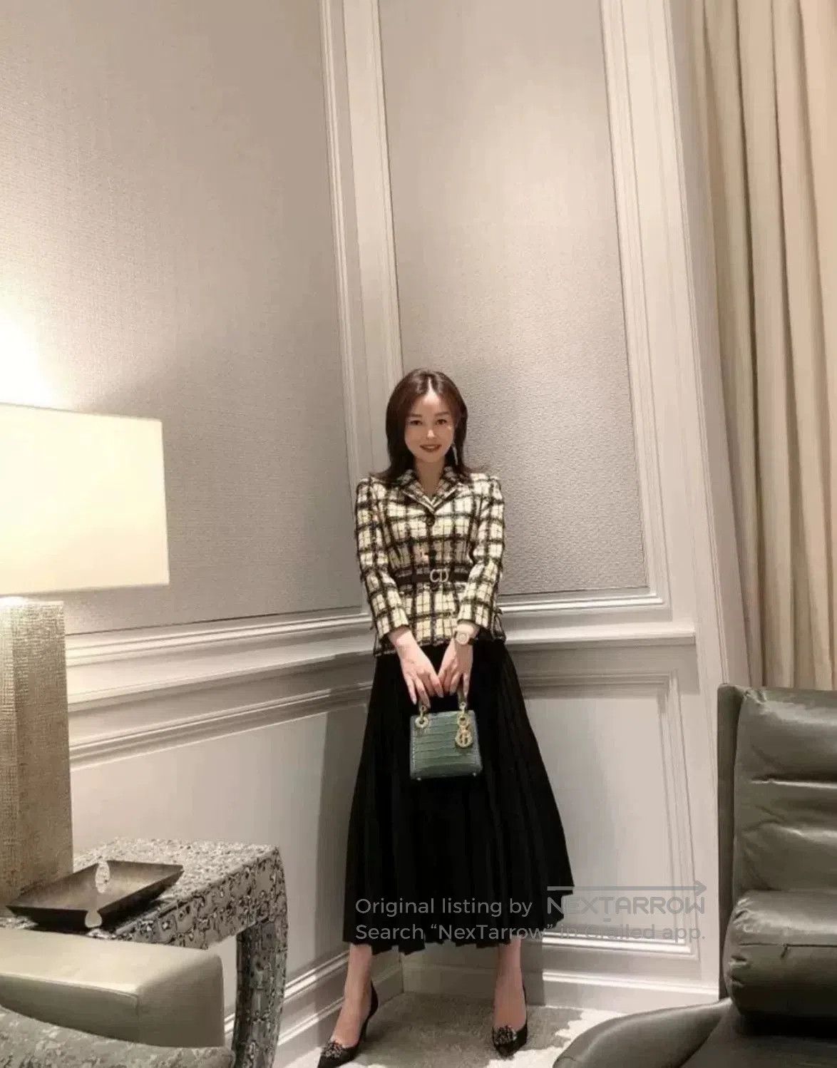 Dior Dior Tweed Check Blazer. Size XXS / US 00 / IT 34 - 8 Thumbnail