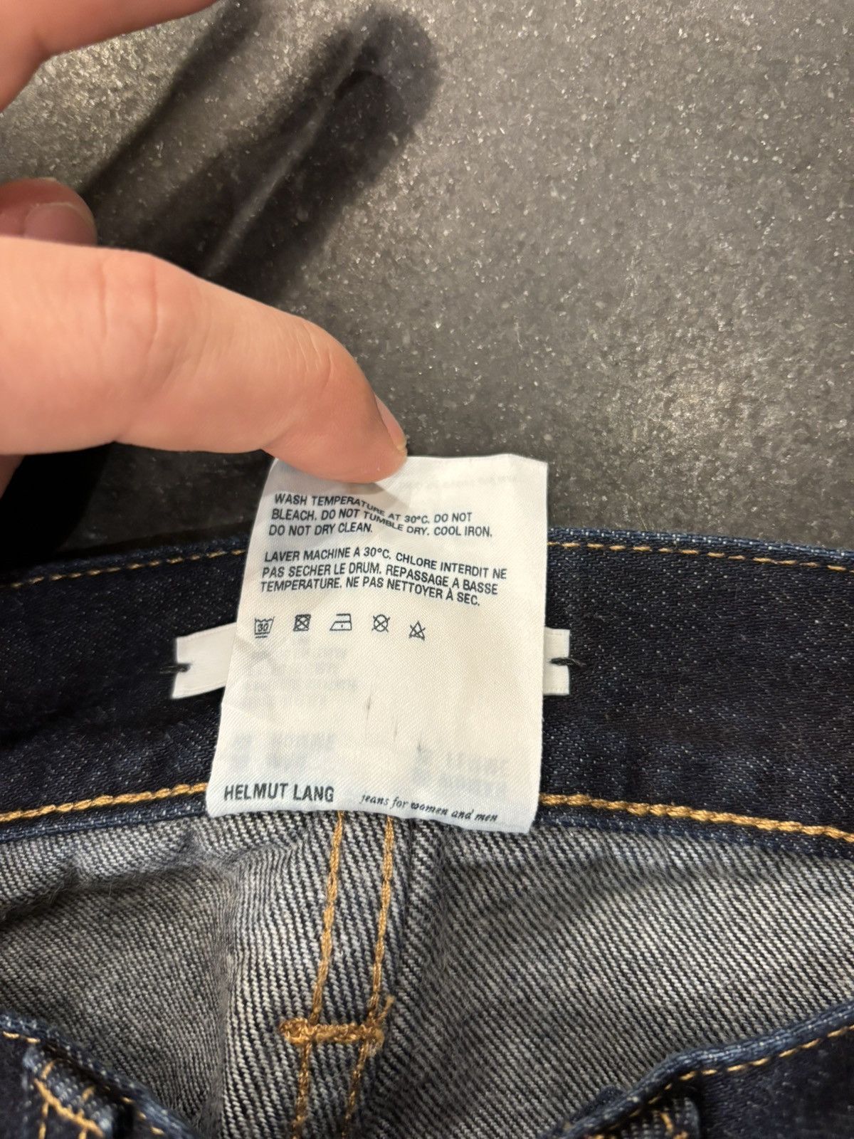 Helmut Lang Helmut Lang Dark Paint Denim Size US 28 / EU 44 - 11 Thumbnail