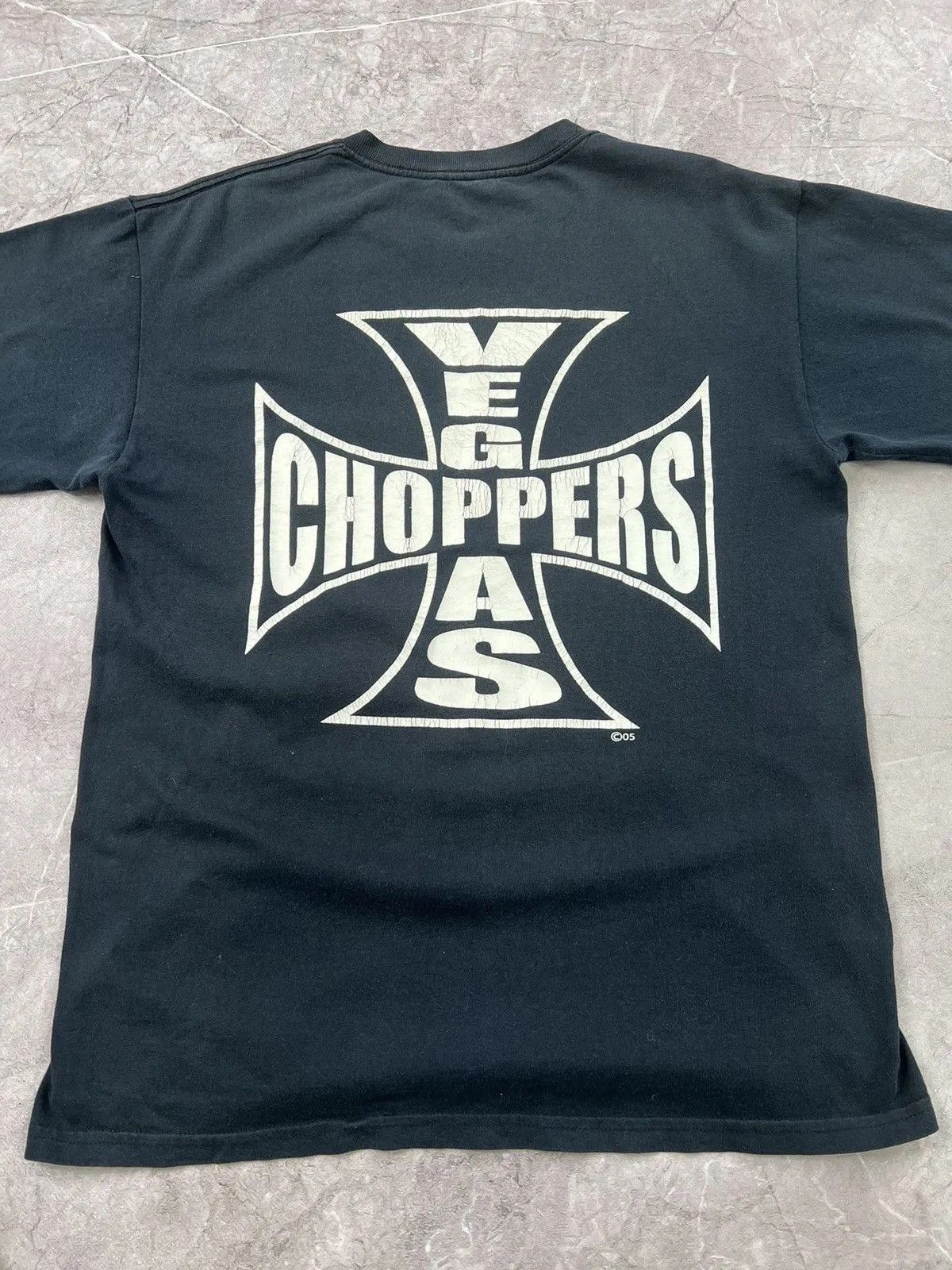 West Coast Choppers Vest coast vegas choppers vintage big logo t shirt Size US L / EU 52-54 / 3 - 3 Thumbnail