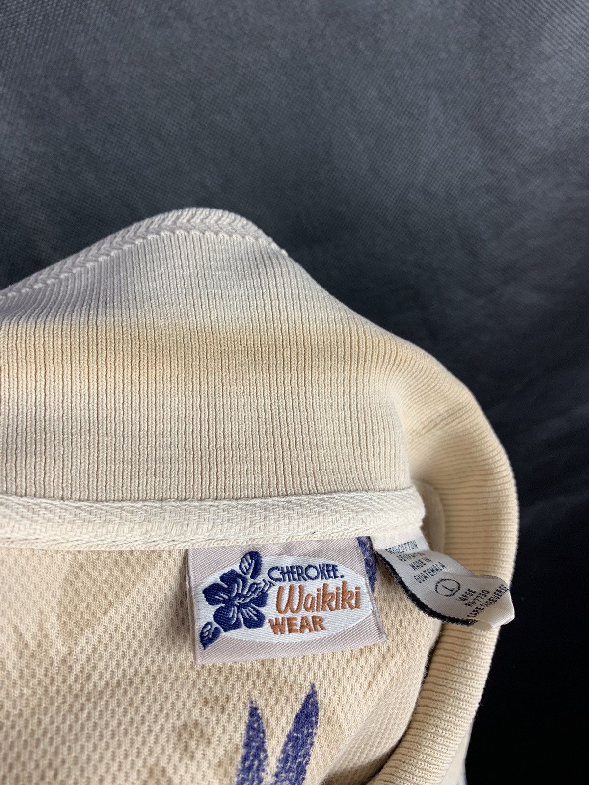 Cherokee Steals! Cherokee Hawaiian Style Floral Polo Tee Size US L / EU 52-54 / 3 - 6 Thumbnail