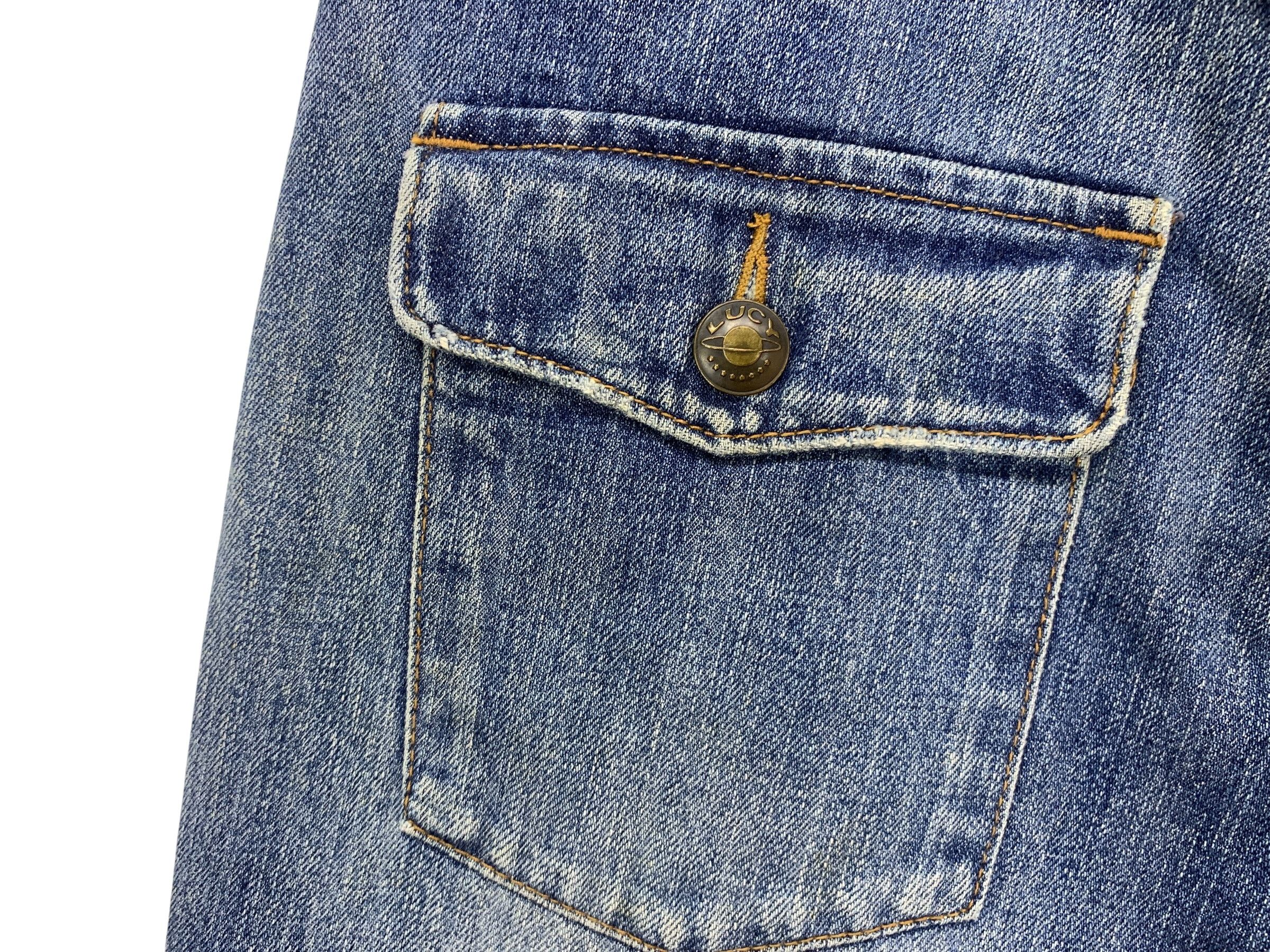 Japanese Brand Lucy Jeans Size M W30xL28 Lucy Pants J-Shape Jeans Size US 30 / EU 46 - 12 Thumbnail