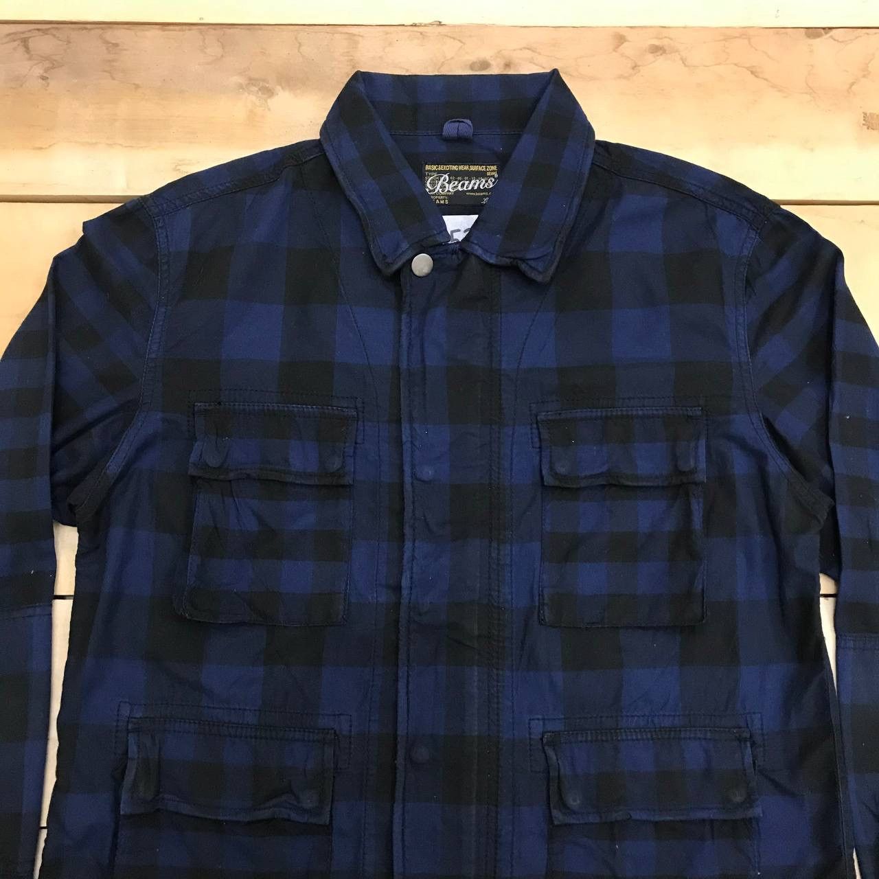 Beams Plus A153 BEAMS JAPAN TARTAN JACKET Size US L / EU 52-54 / 3 - 2 Thumbnail