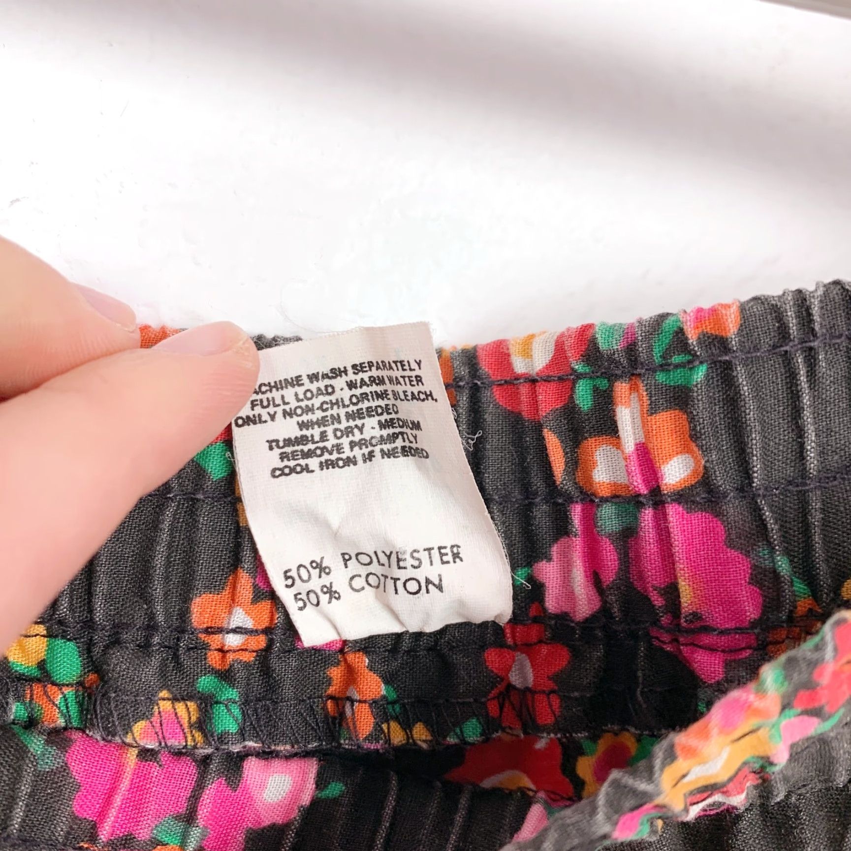 Vintage VINTAGE Malco Modes Floral Square Dancing Western Prairiecore Skirt L Size 36" / US 14 / IT 50 - 4 Thumbnail
