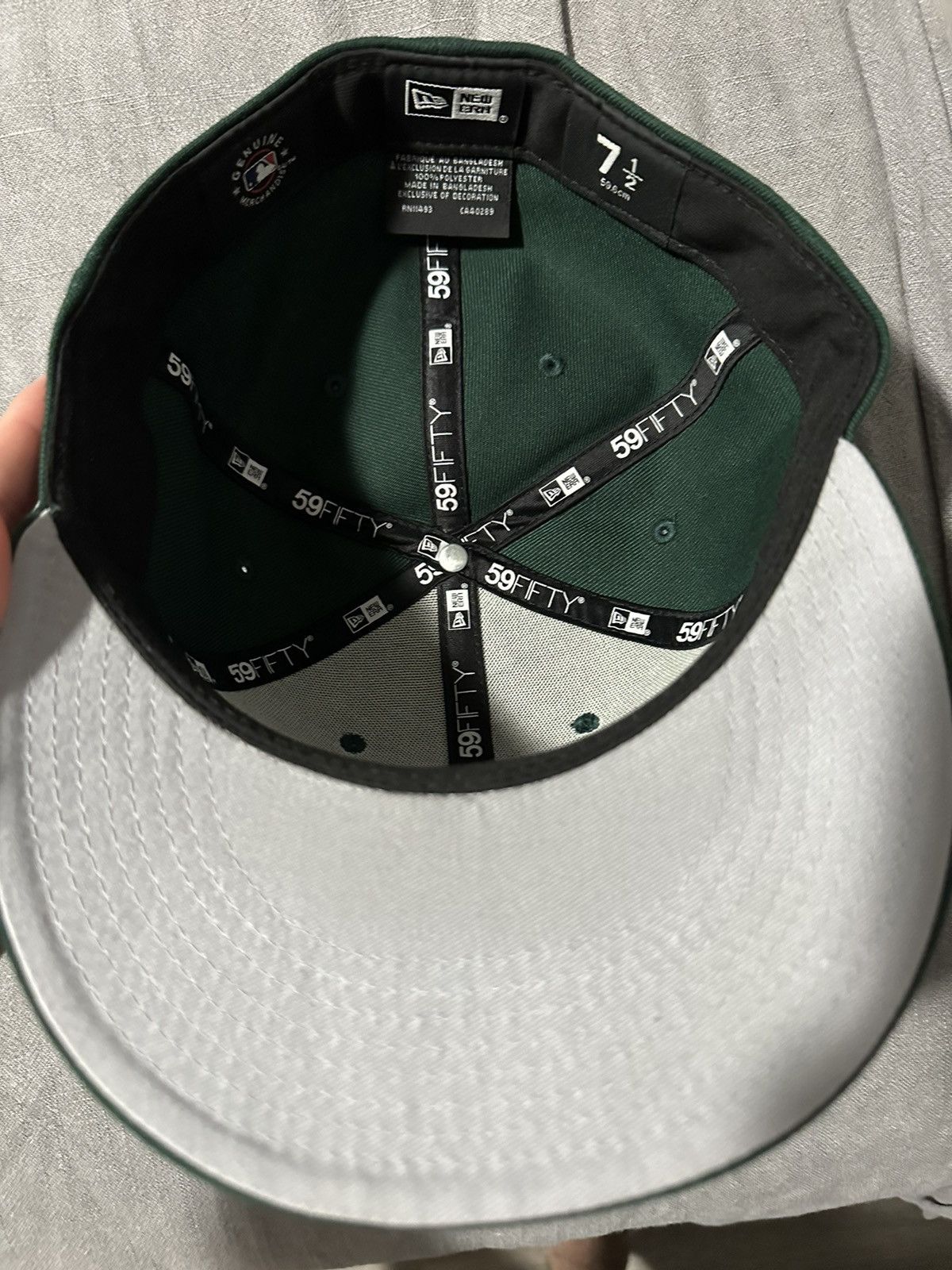New Era Atlanta Braves Fitted Hat Size ONE SIZE - 2 Thumbnail