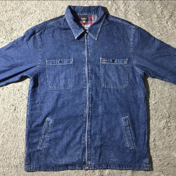 Japanese Brand 💥SOLD 💥VTG OSHKOSH DOUBLE POCKET DENIM JACKET Size US L / EU 52-54 / 3 - 2 Thumbnail