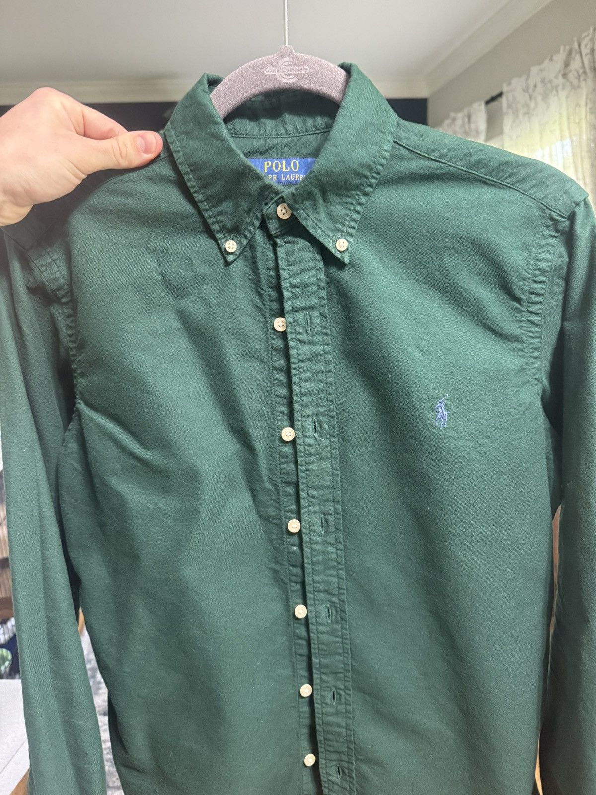 Polo Ralph Lauren Garment-Dyed Oxford Shirt Size US S / EU 44-46 / 1 - 1 Thumbnail