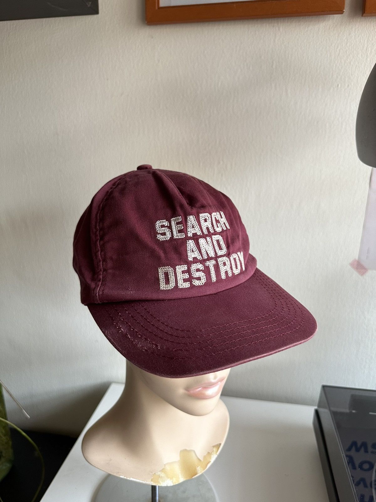 Hysteric Glamour 2000s Hysteric Glamour Search And Destroy Logo Cap Size ONE SIZE - 3 Thumbnail
