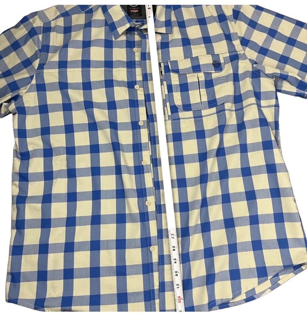 Wrangler Wrangler ATG All-Terrain Gear Utility Shirt XL Short Sleeve Size US XL / EU 56 / 4 - 7 Thumbnail