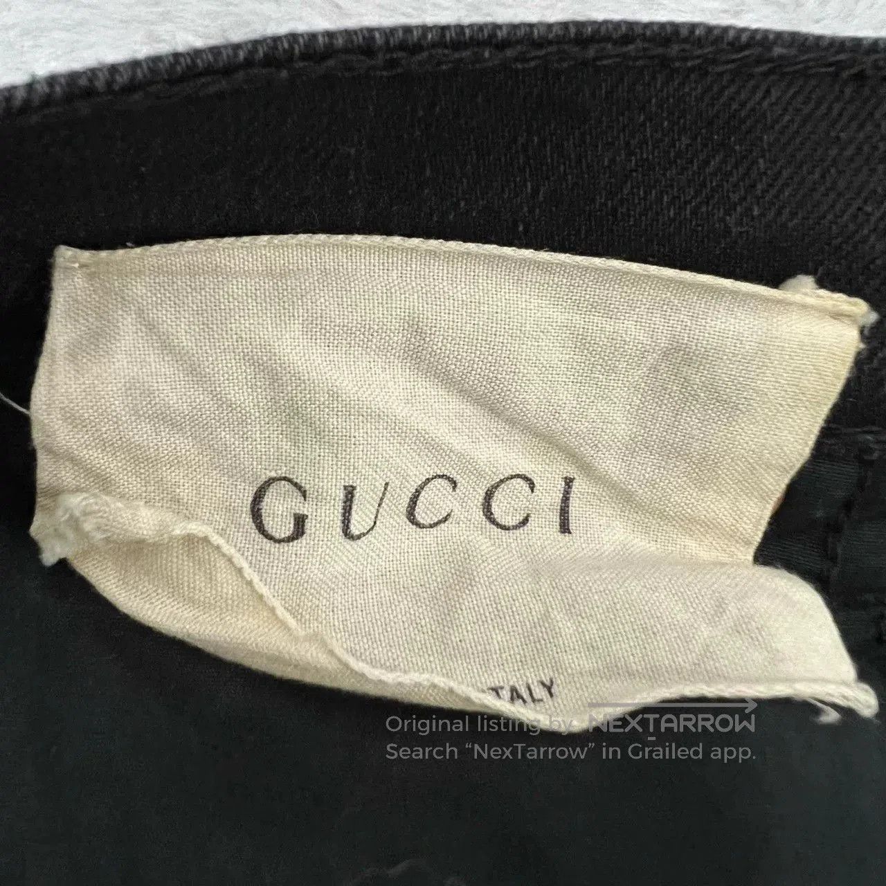 Gucci Gucci Leopard Head Embroidery Slim Jeans. Size 26" / US 2 / IT 38 - 3 Thumbnail
