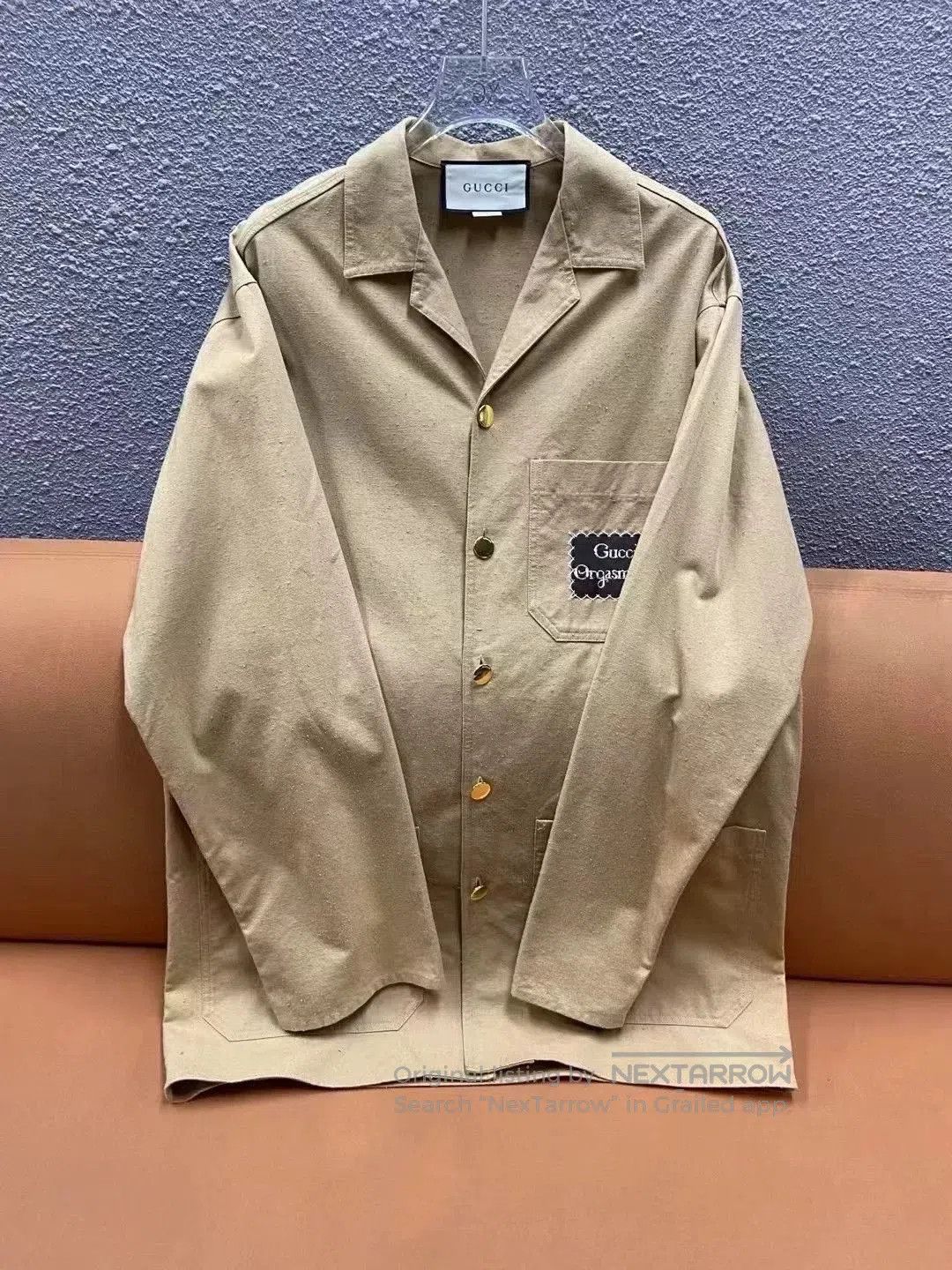 Gucci Gucci Badge Logo Collar Jacket. Size US XS / EU 42 / 0 - 1 Thumbnail