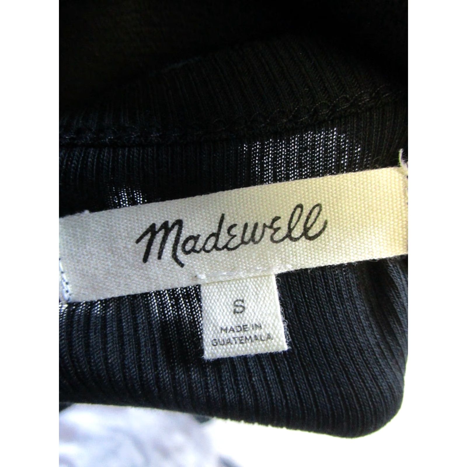 Madewell VINTAGE Madewell Dress Womens Small Black Cotton Knit Sleeveless Casual Summer 90s Women Size S / US 4 / IT 40 - 3 Thumbnail
