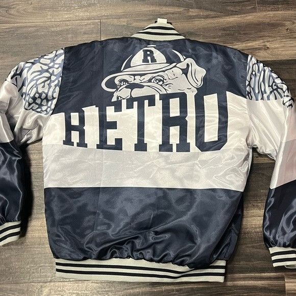 Other Men’s Retro Georgetown Stylish Navy and Gray Men's Jacket Size US M / EU 48-50 / 2 - 2 Thumbnail