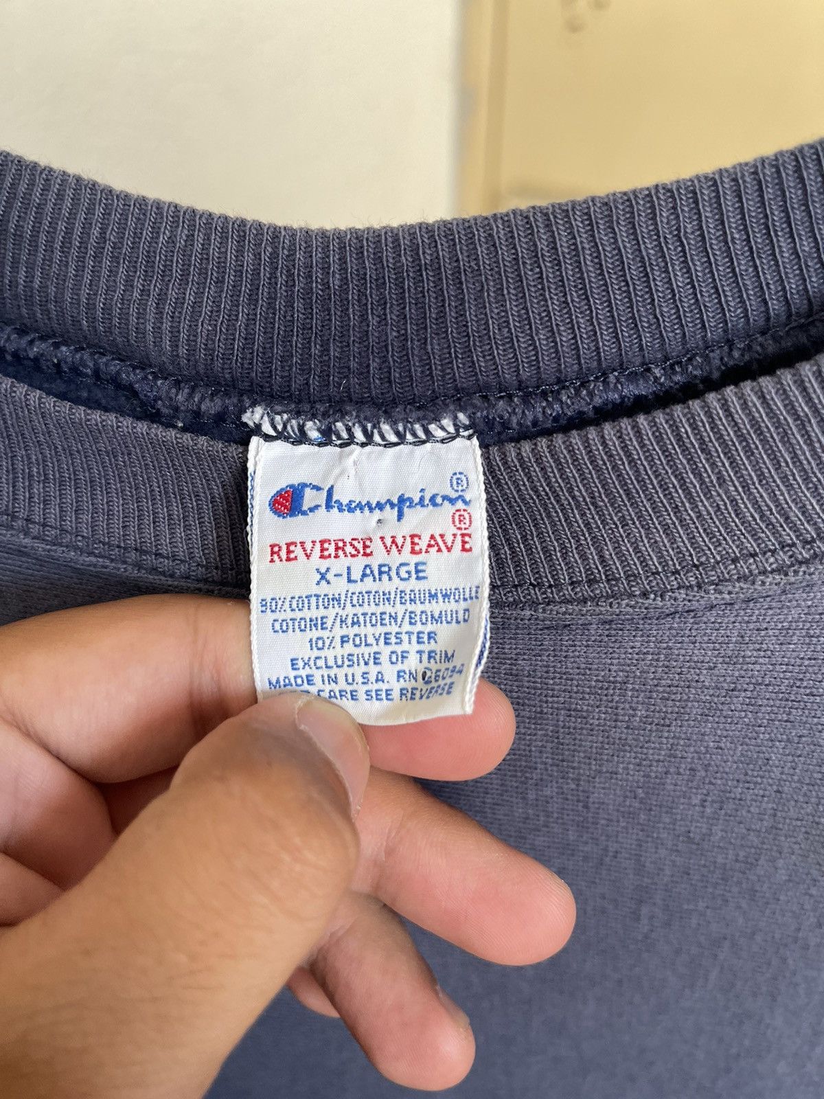 Champion Vintage Champion Reverse Weave Faded Sweatshirt Small Logo Size US XL / EU 56 / 4 - 6 Thumbnail