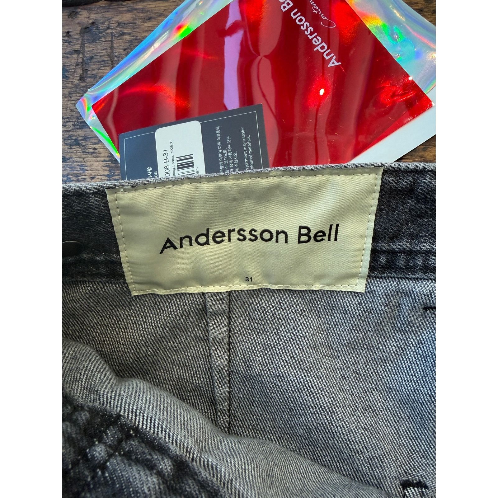 Andersson Bell Andersson Bell Extended Straight Jeans Size US 31 - 5 Thumbnail