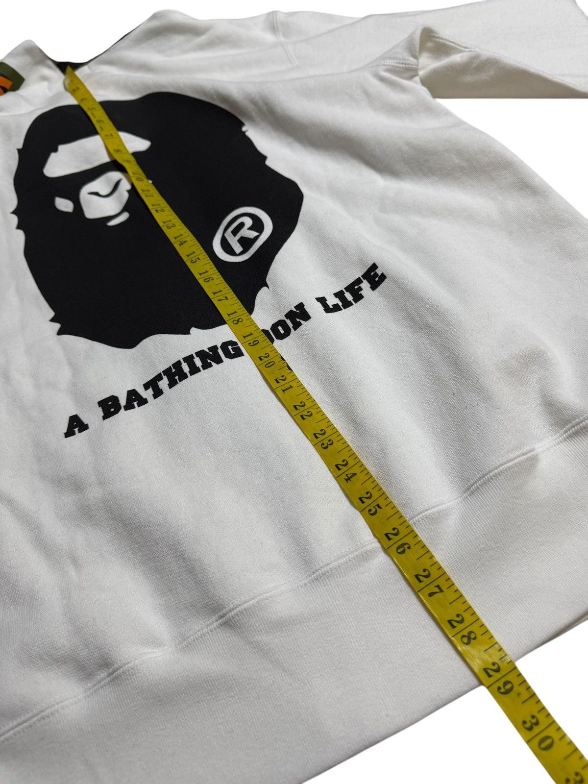 Bape BAPE Big sean Shark Full Zip Hoodie White Size US L / EU 52-54 / 3 - 7 Thumbnail