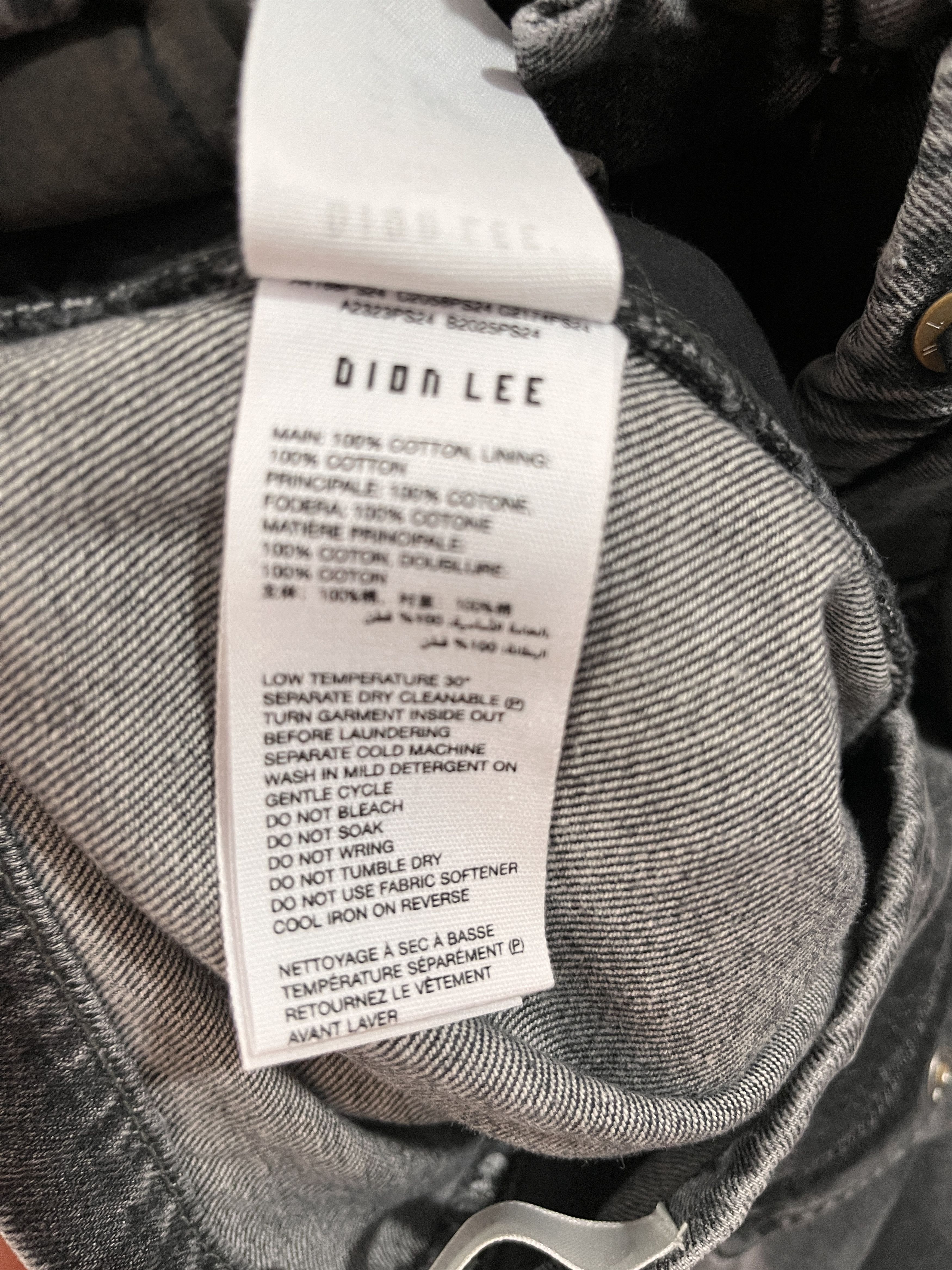 Dion Lee DION LEE Black Masc Jeans Size 25" / US 0 / IT 36 - 11 Thumbnail
