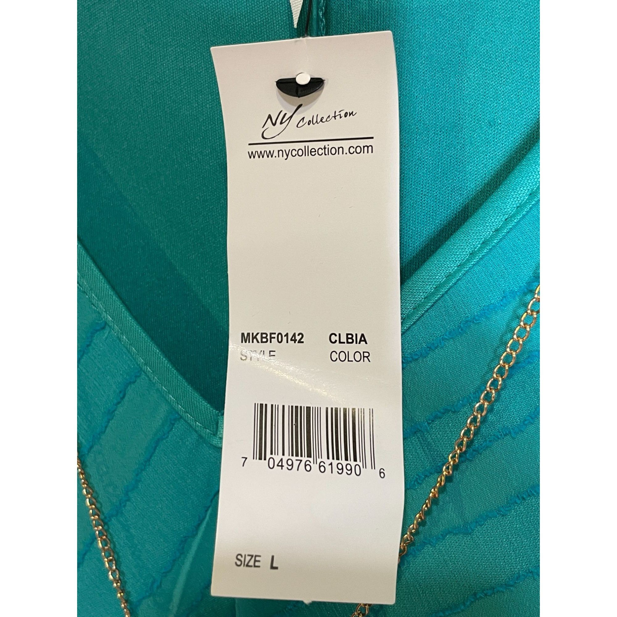 Other NWT NY Collection Lagenlook Asymmetrical Top Size L / US 10 / IT 46 - 6 Thumbnail