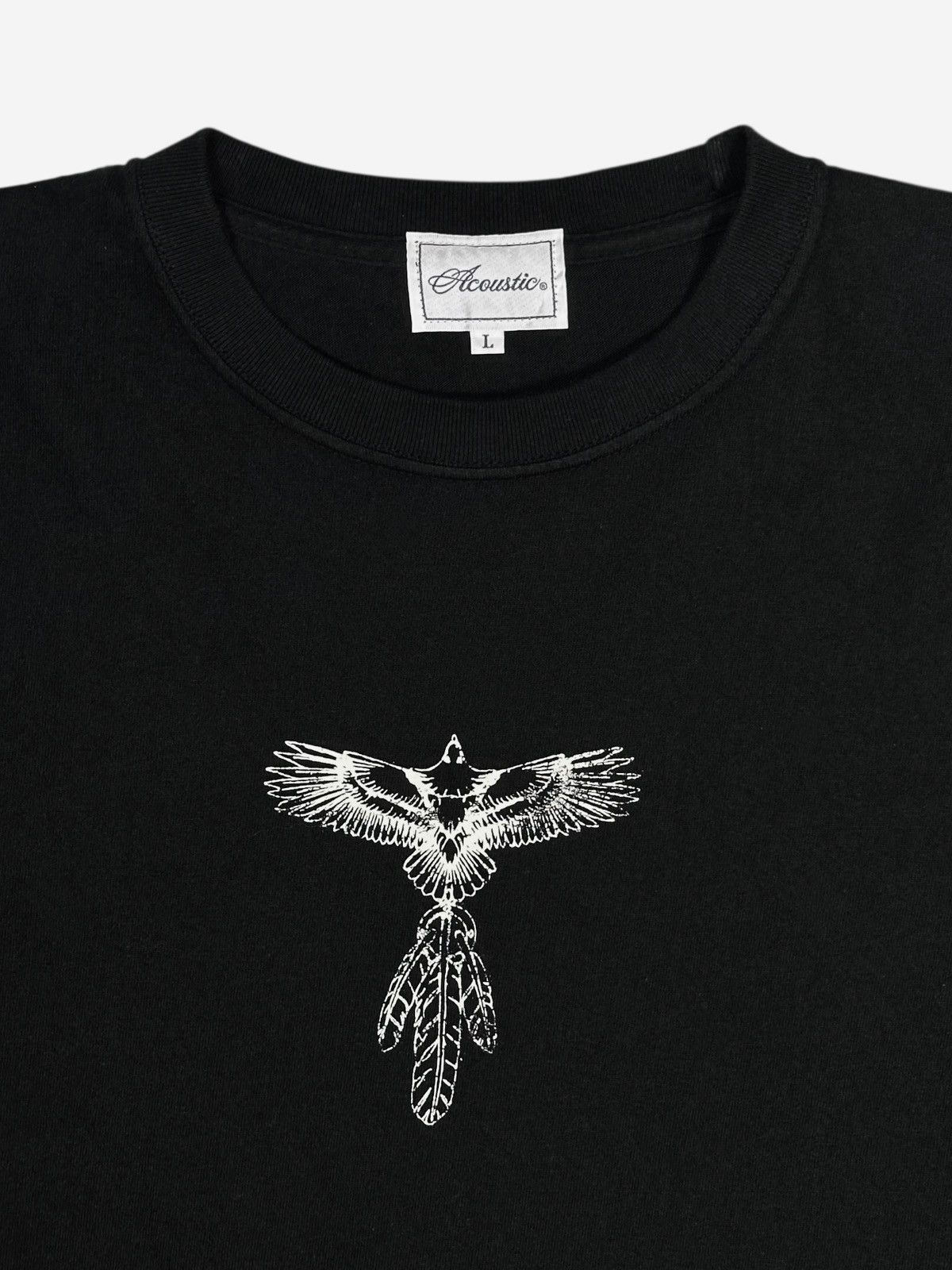 Japanese Brand 2020 ACOUSTIC NATIVE EAGLE GRAPHIC HEAVY WEIGHT LONGSLEEVES Size US L / EU 52-54 / 3 - 2 Thumbnail