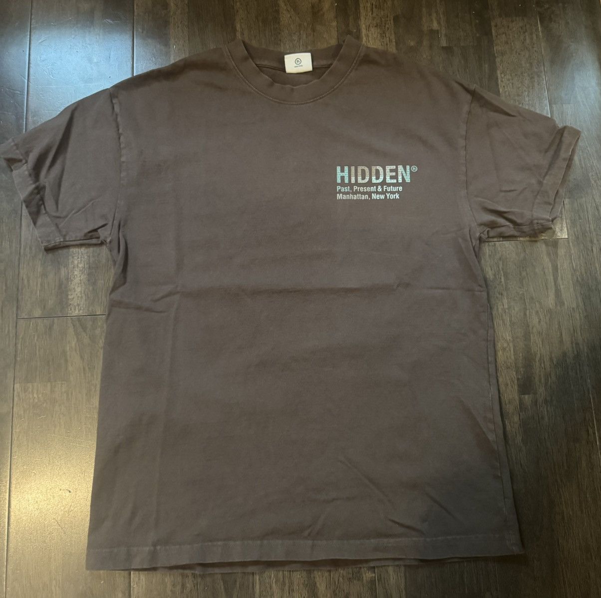 HIDDEN Hidden Boro Logo Tee Brown M Size US M / EU 48-50 / 2 - 2 Thumbnail