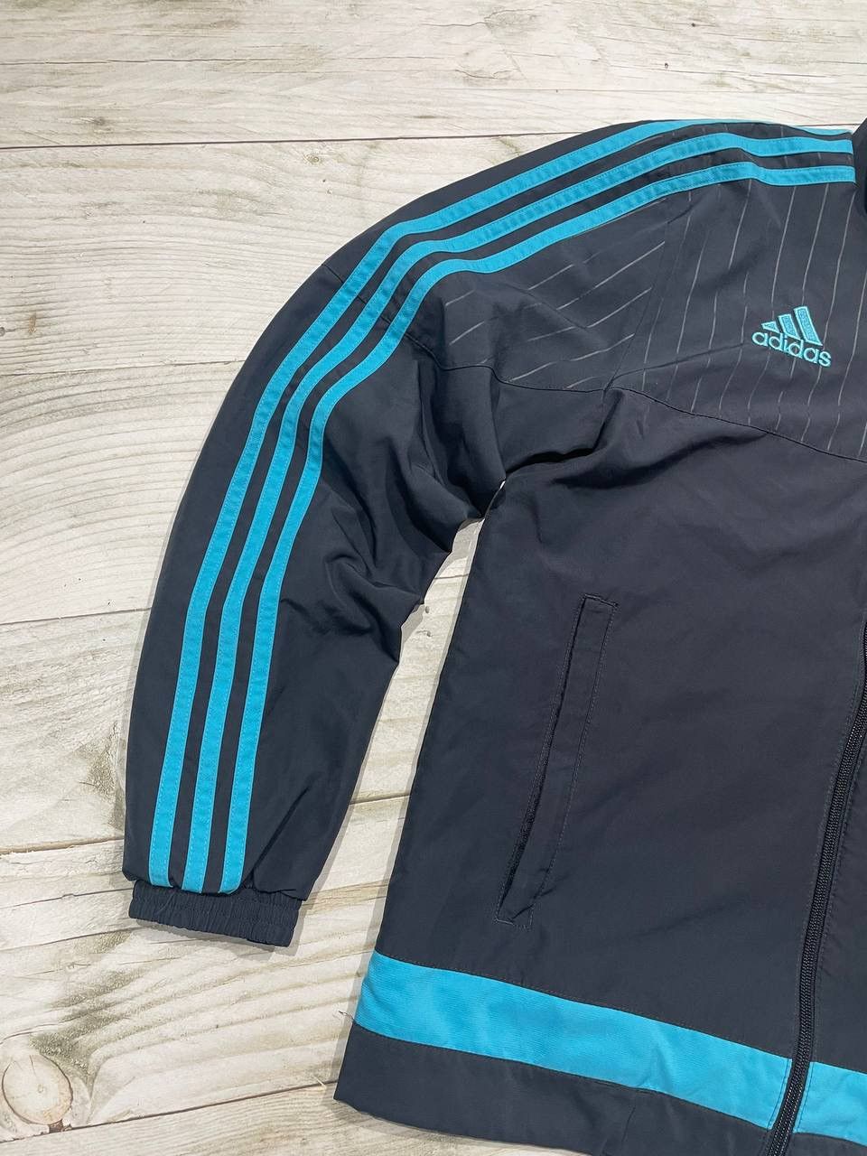 Adidas Adidas Schalke 04 2015 2016 Training Jacket Soccer Size US S / EU 44-46 / 1 - 5 Thumbnail