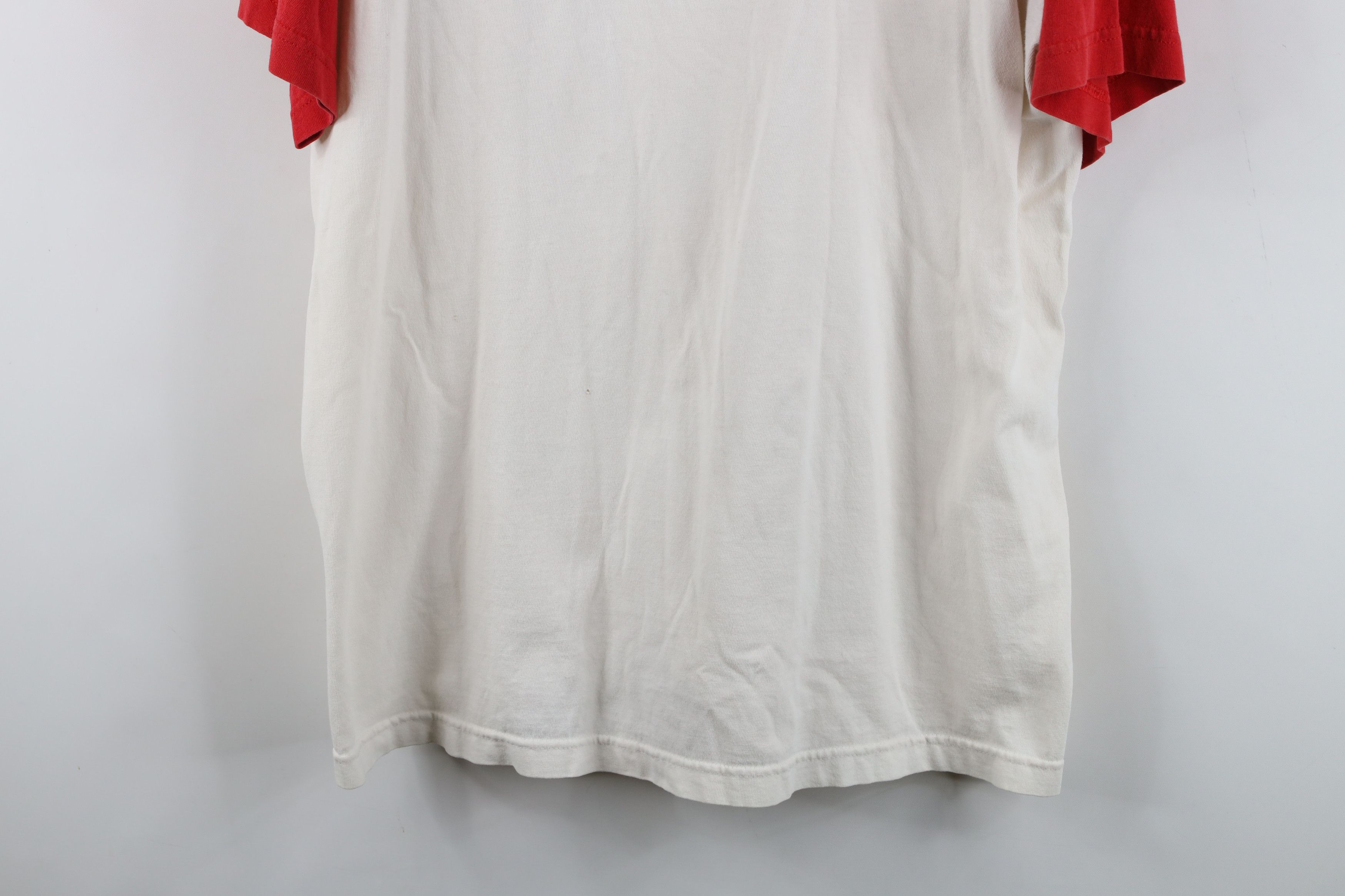 Nike Vintage Nike Swoosh Cincinnati Reds Baseball Raglan T-Shirt Size US L / EU 52-54 / 3 - 3 Thumbnail