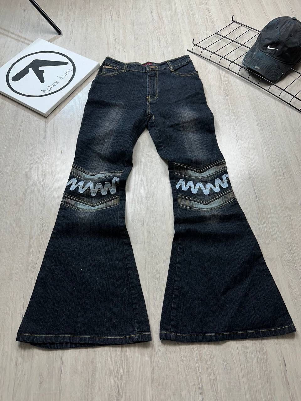 Hysteric Glamour × Japanese Brand × Vintage Vintage Y2K IfSixWasNine LGB Style Flared Jeans Size 26" / US 2 / IT 38 - 1 Thumbnail