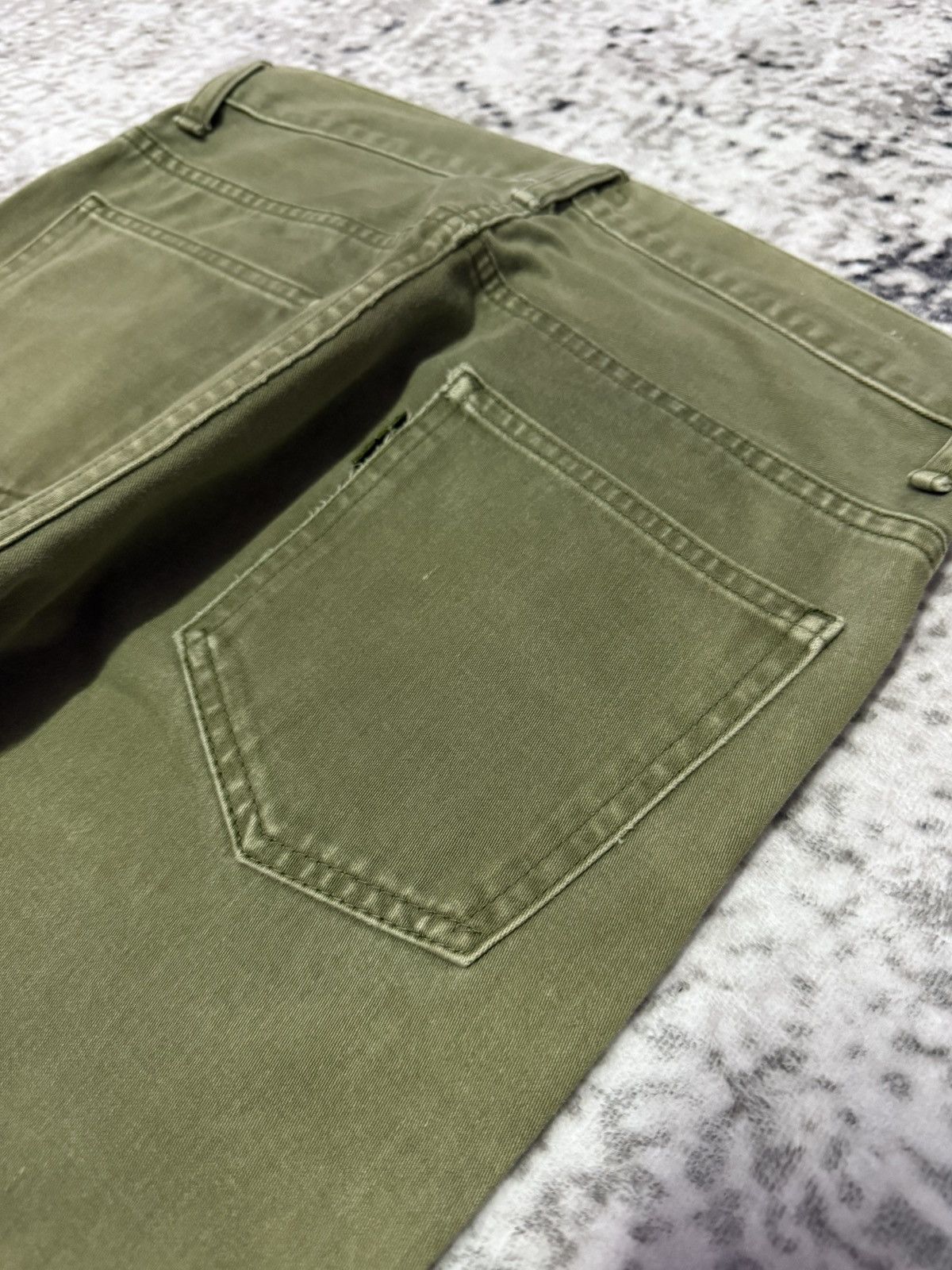Kapital Vintage Kapital Sun Faded Green Slim Jeans Size US 29 - 10 Thumbnail