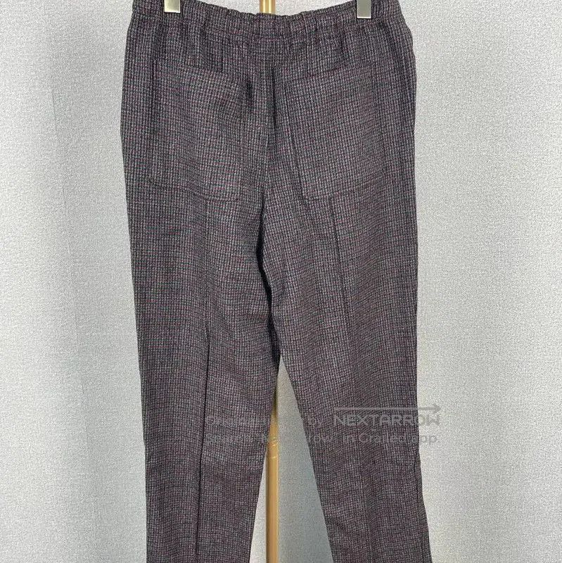 Fendi Fendi Gray Cotton Casual Pants for Women . Size 23" - 2 Thumbnail