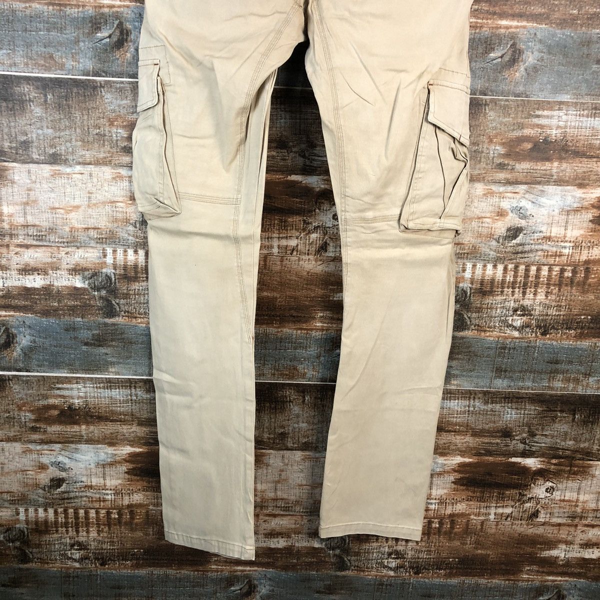 Schlussel DL Schlussel Brown Cargo Multipocket Pants #C215 Size US 31 - 15 Thumbnail