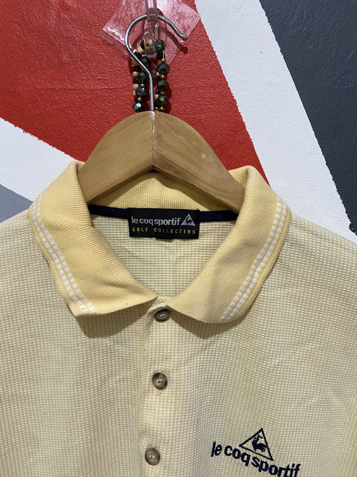 Le Coq Sportif Vintage Le Coq Sportif polo made in Japan Size US L / EU 52-54 / 3 - 4 Thumbnail
