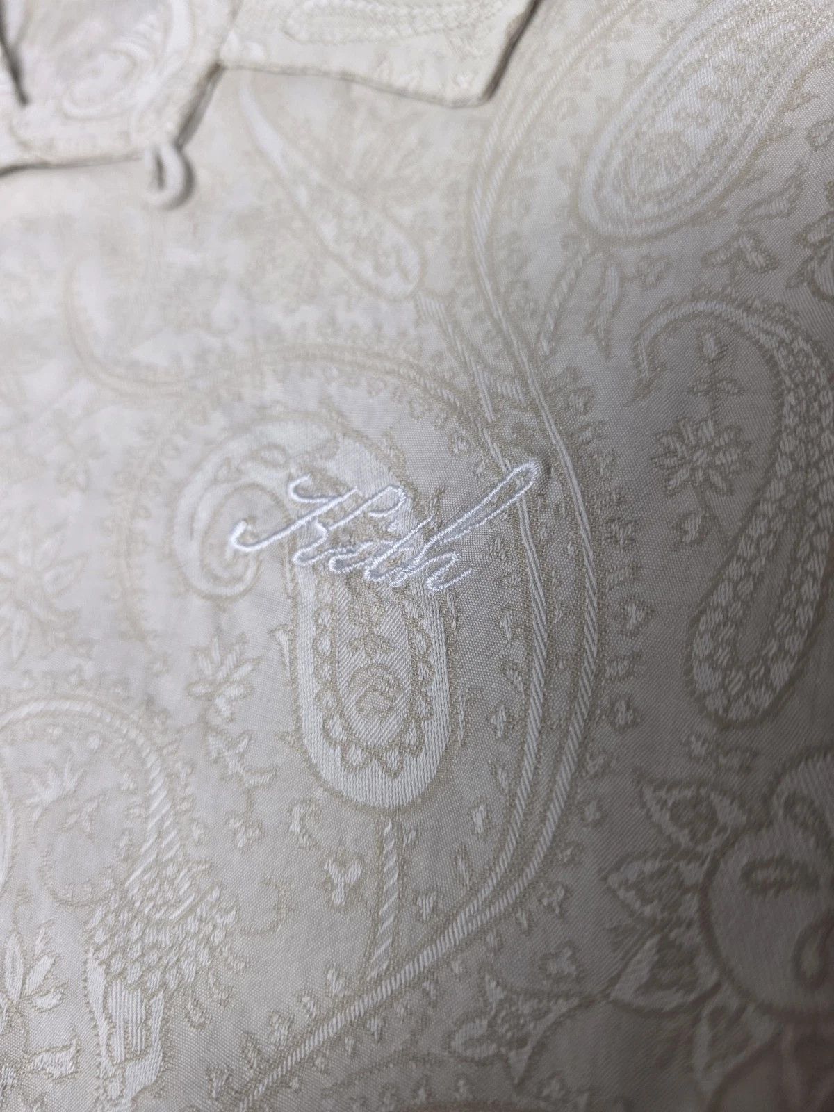 Kith Kith Paisley Jacquard Thompson Camp Collar Shirt Veil Color Size US L / EU 52-54 / 3 - 7 Thumbnail