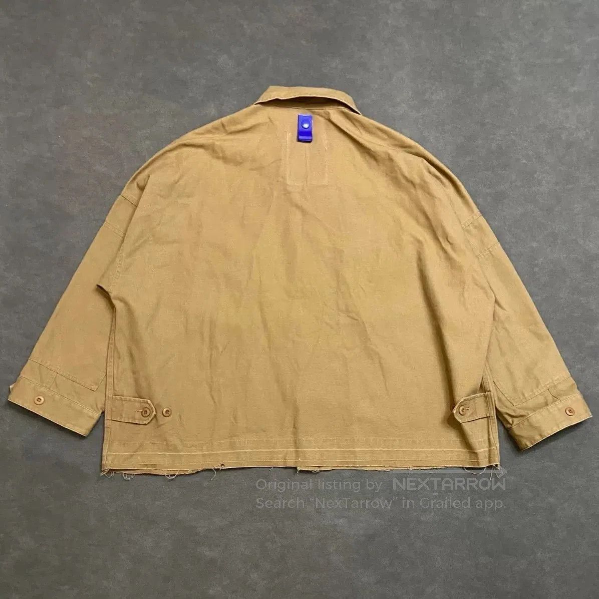 Vanishing Elephant elephant TRIBAL 20AW Canvas Utility Jacket. Size US M / EU 48-50 / 2 - 2 Thumbnail