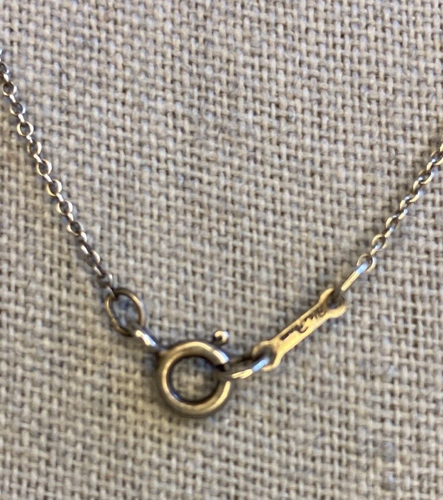 Tiffany & Co. Tiffany&Co. Paloma Picasso 'Kiss' Pendant Necklace in Sterl Size ONE SIZE - 5 Thumbnail