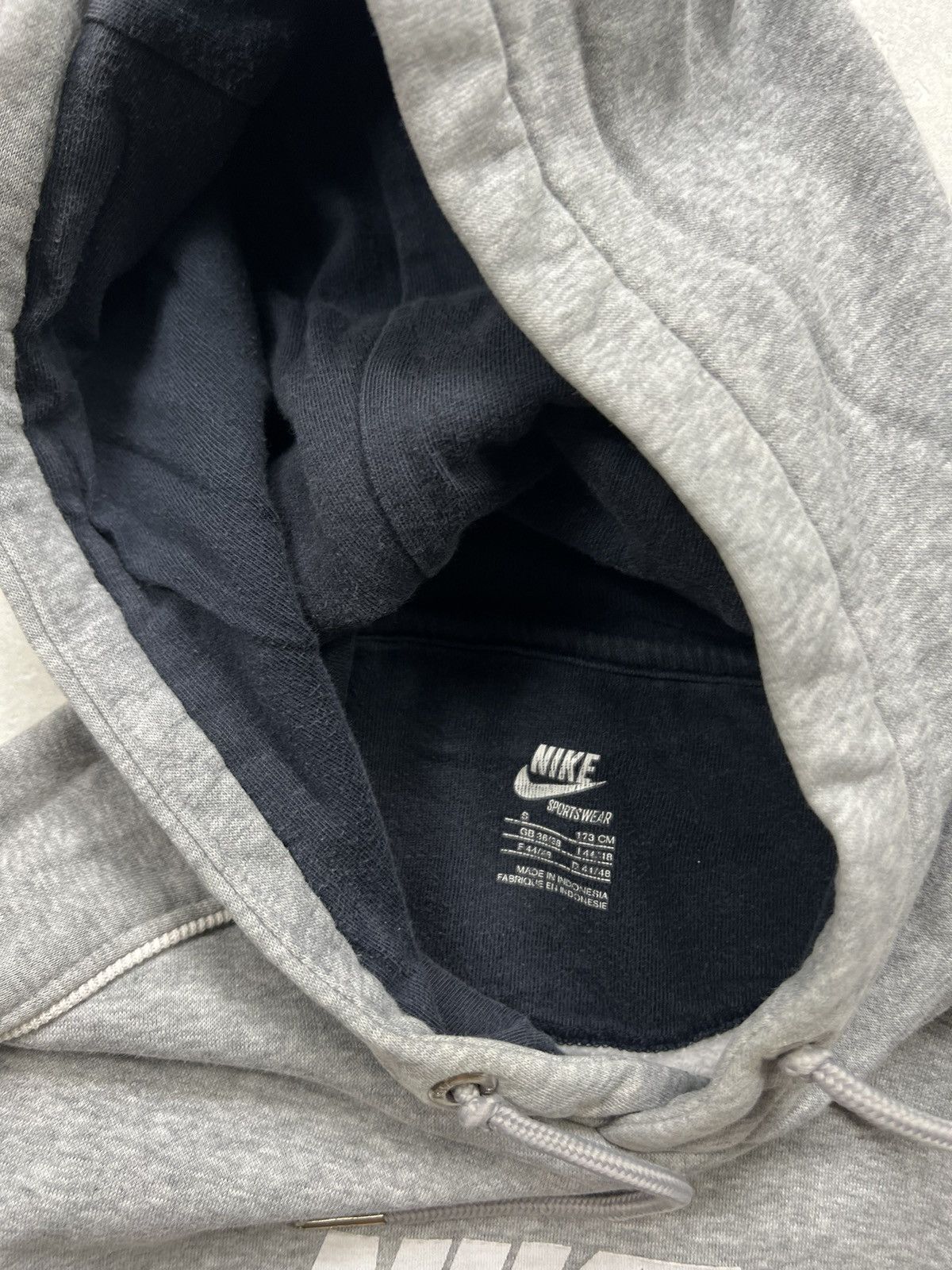 Nike 00’s NIKE BIG SWOOSH LOGO Y2K HOODIE RARE VINTAGE Size US S / EU 44-46 / 1 - 7 Thumbnail