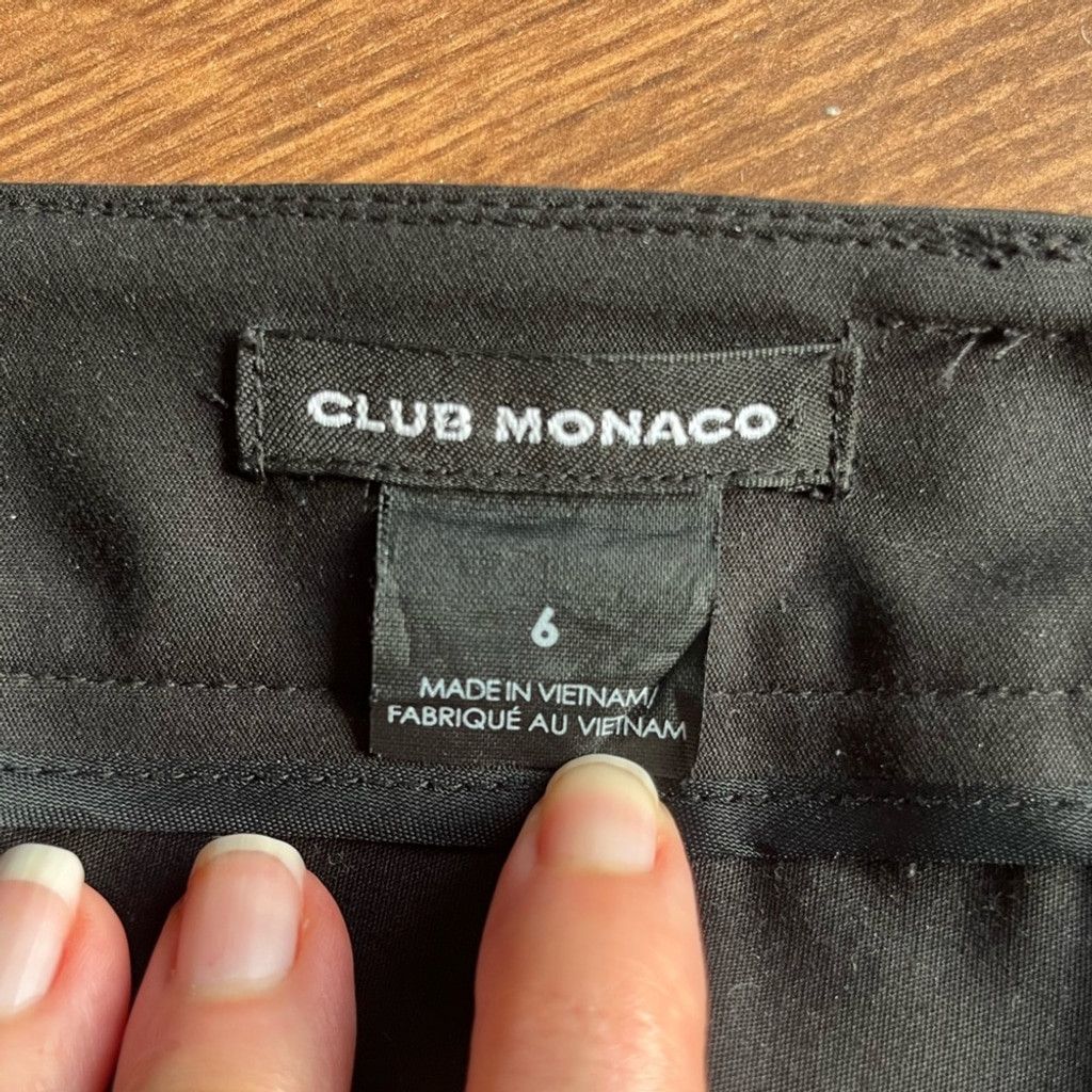 Club Monaco 🖤 NWOT Club Monaco Slim Bootcut Trousers – Size 6 🖤 Size 28" / US 6 / IT 42 - 10 Thumbnail