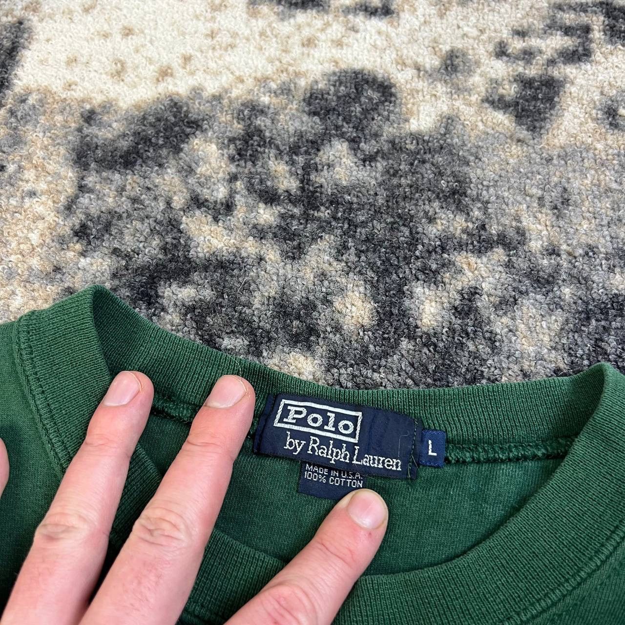 Polo Ralph Lauren Polo Ralph Lauren Made in USA Vintage 90s Sweatshirt Size US L / EU 52-54 / 3 - 5 Thumbnail