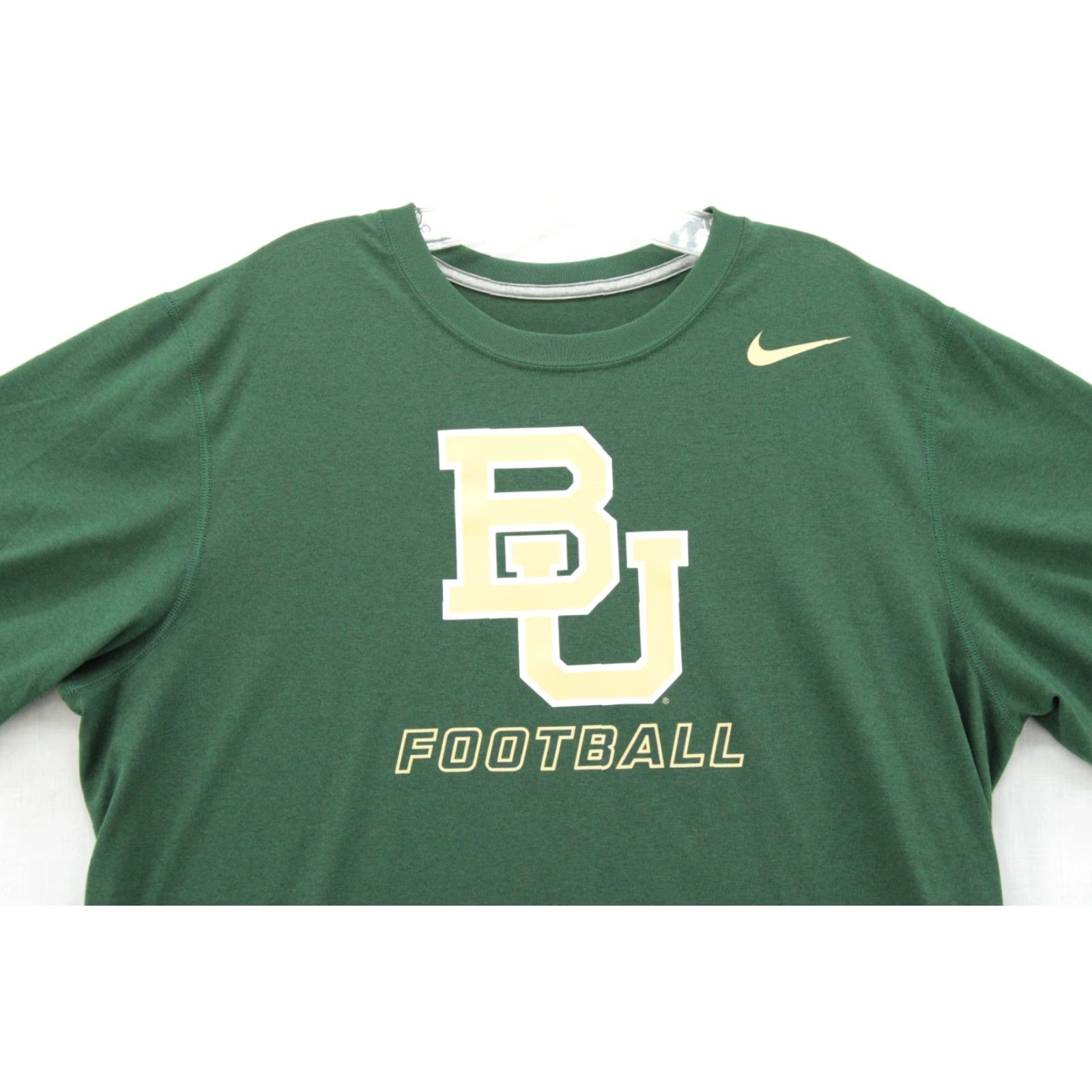 Nike Nike Baylor University BU Football Tee Shirt Mens Large Green Logo Athleisure Size US L / EU 52-54 / 3 - 4 Thumbnail