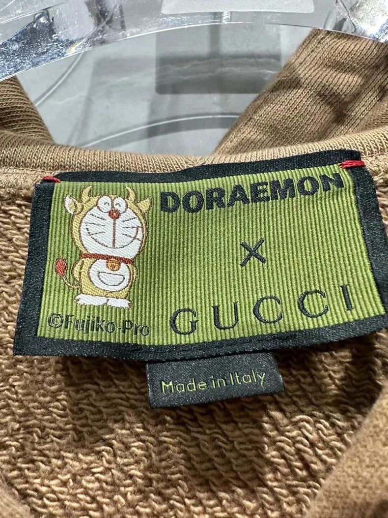 Gucci Gucci Doraemon Robot Cat Hoodie 2502-Nextarrow Size US L / EU 52-54 / 3 - 5 Thumbnail