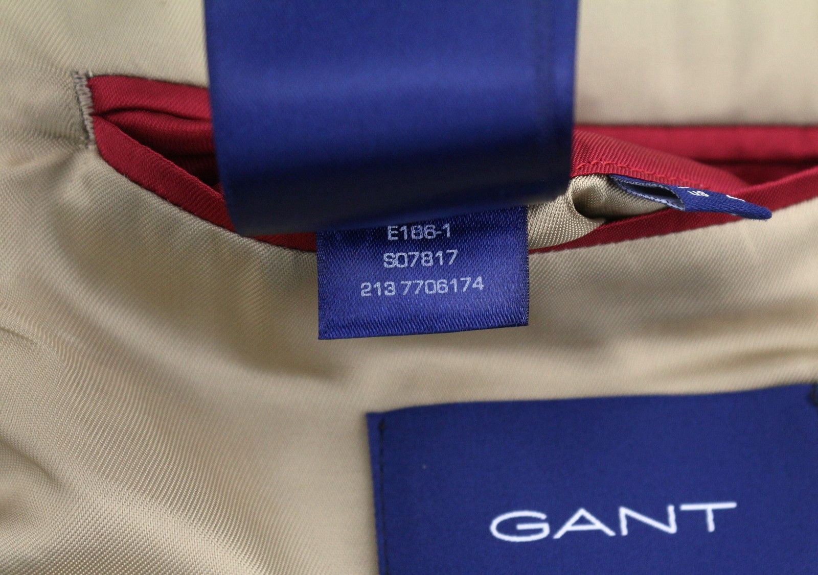 Gant VELVET CLUB EU54 Tartan Green Notch Blazer 87327 Size 44R - 14 Thumbnail