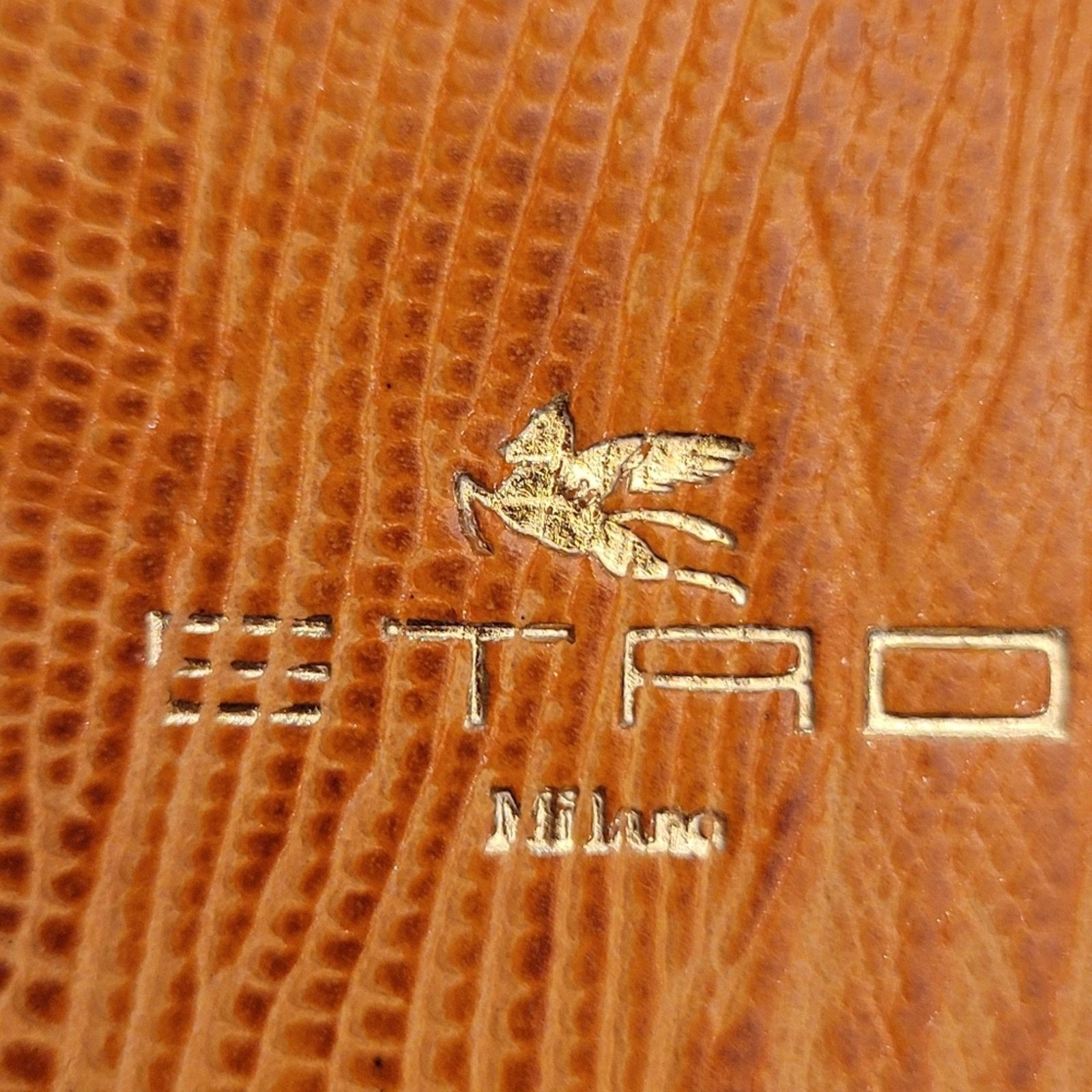 Etro ***SOLD SOLD****ETRO Milano Vintage Canvas & Leather | Size ONE SIZE - 8 Thumbnail