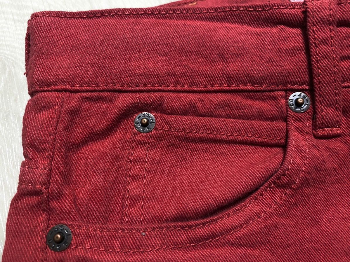 Levi's Women’s Junior Levi’s 511 Slim Vintage Red Jeans Denim Size 28" / US 6 / IT 42 - 14 Thumbnail