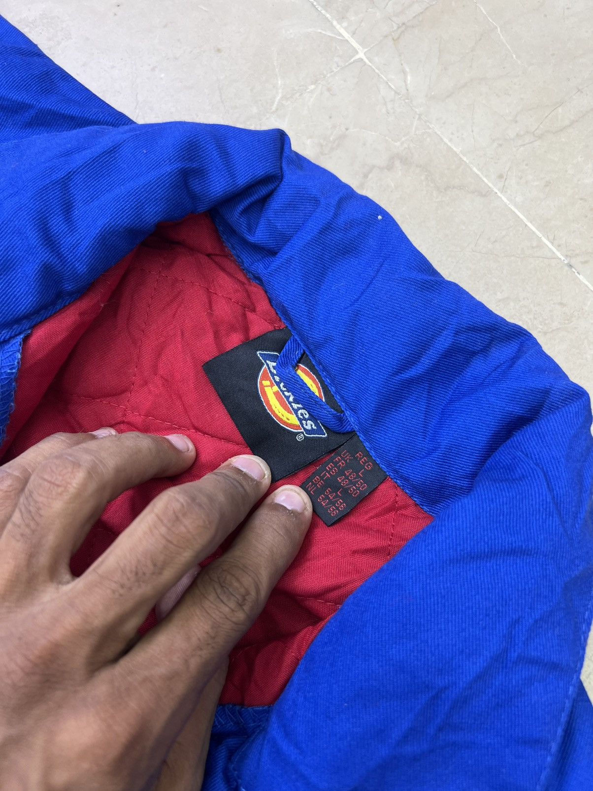 Dickies Vintage Dickies Insulated Workwear Coveralls Blue Quilted Size US L / EU 52-54 / 3 - 4 Thumbnail