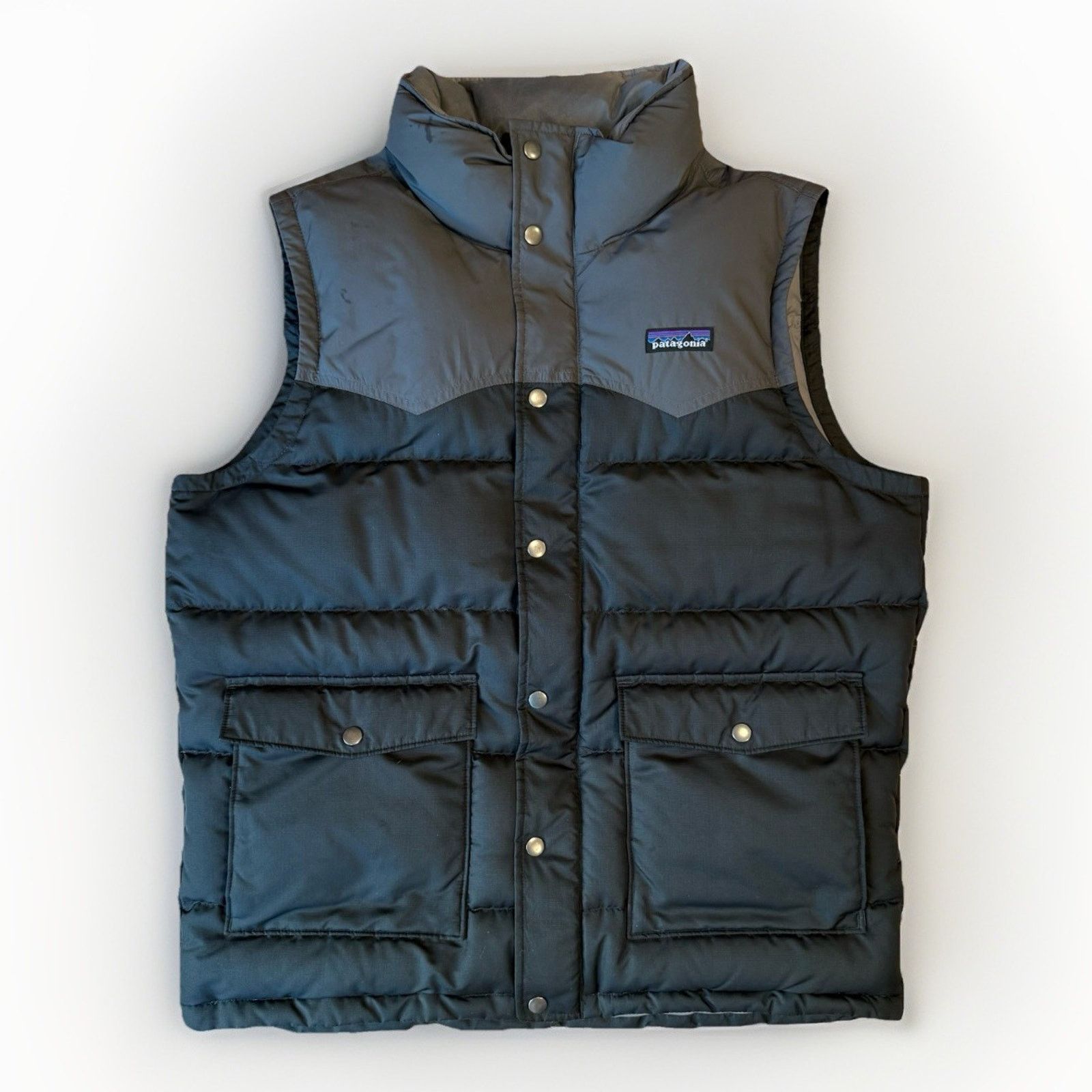 Patagonia Patagonia Slingshot Down Vest Black Insulated Puffer Winter Size US M / EU 48-50 / 2 - 1 Thumbnail