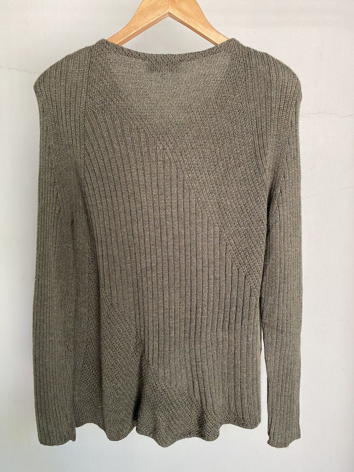 Valentino VALENTINO Olive Knit Cardigan Size ONE SIZE - 9 Thumbnail