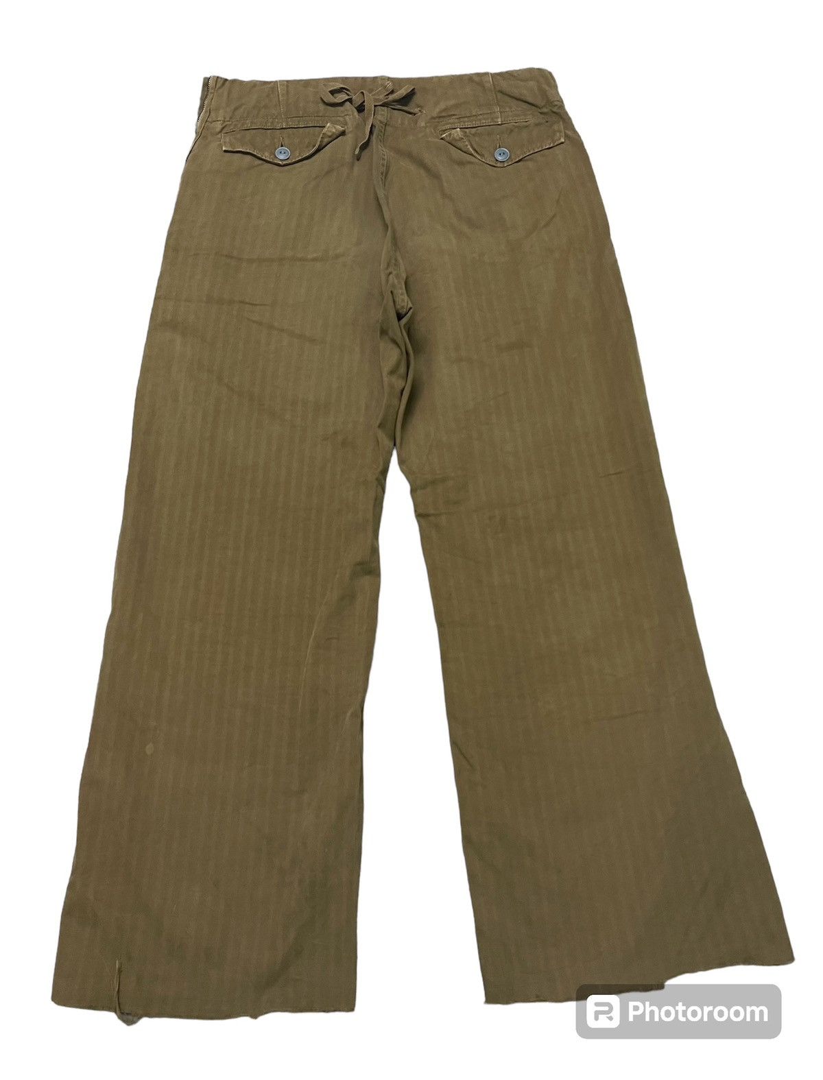 Kapital 🔥RARE🔥KAPITAL CROPPED PANT SIDE ZIPPER CHOPPED ON BOTTOM Size US 30 / EU 46 - 3 Thumbnail