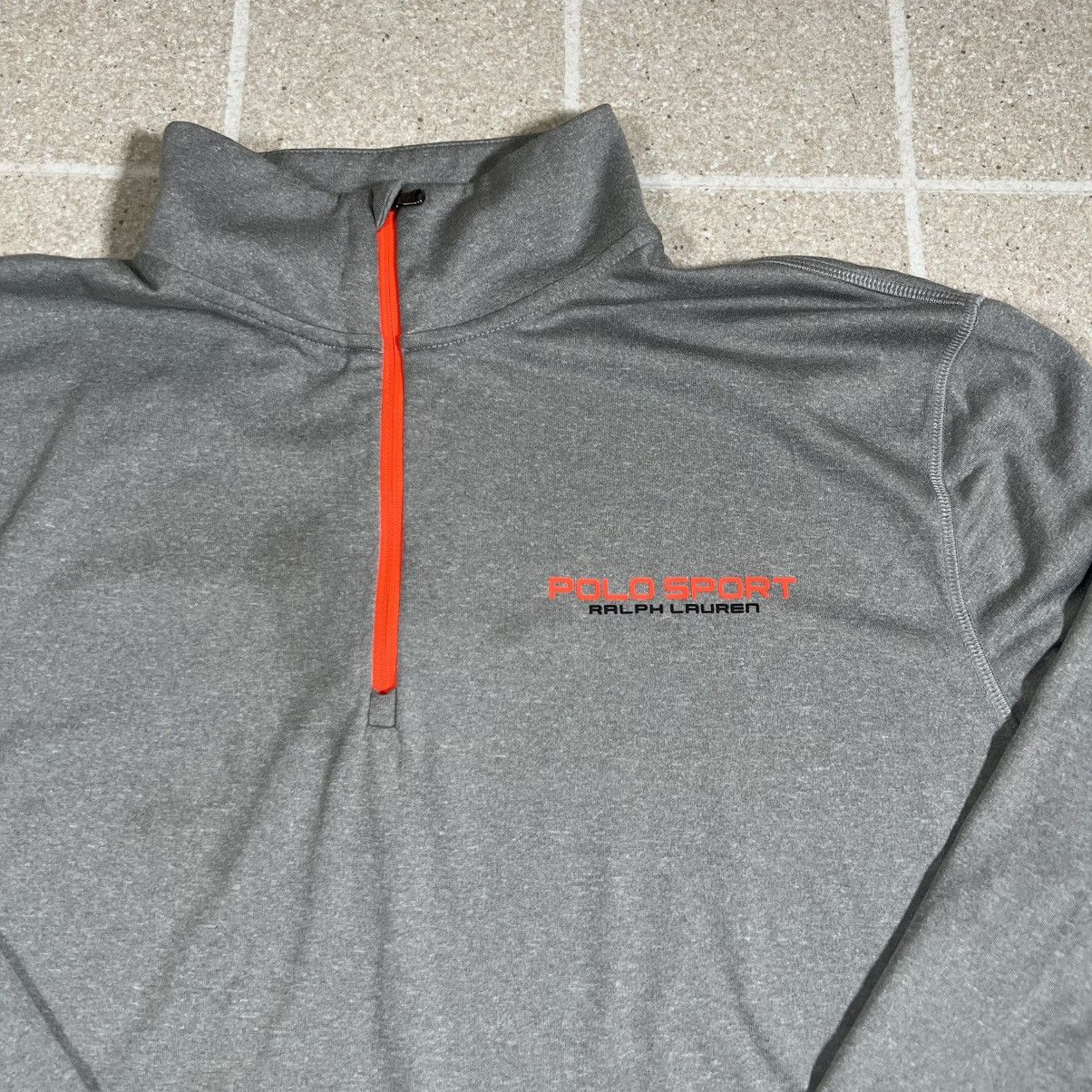 Polo Ralph Lauren Ralph Lauren Sweater XL Gray Polo Sport Quarter Zip Size US XL / EU 56 / 4 - 2 Thumbnail
