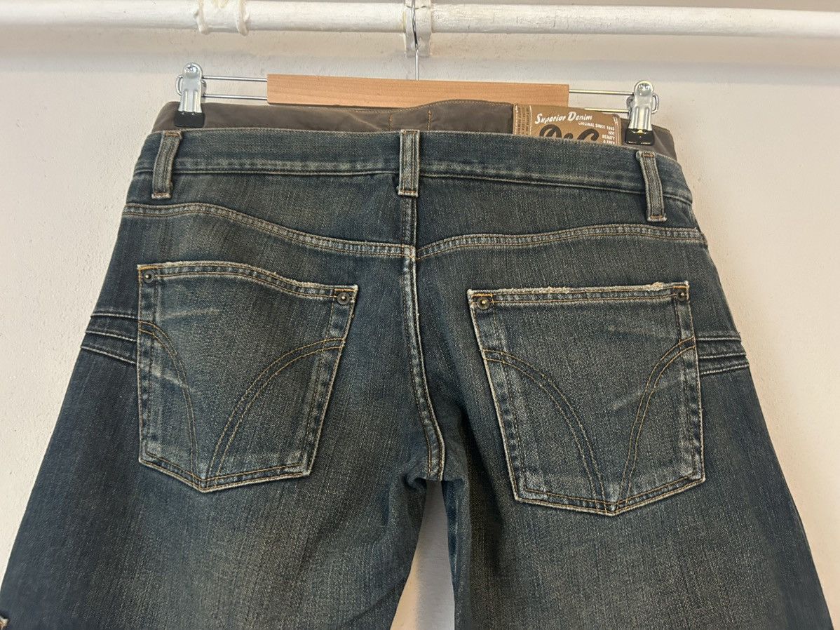 Dolce & Gabbana D&G Distressed Cargo Denim Jeans with Pocket Detail Size US 34 / EU 50 - 9 Thumbnail