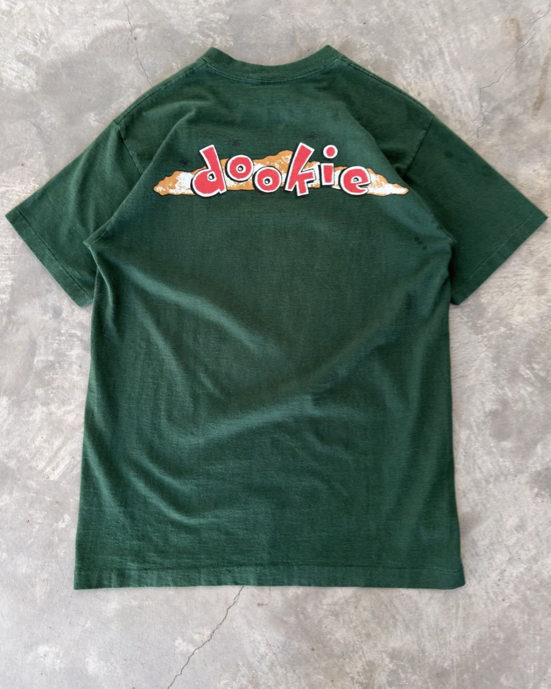 Band Tees 1994 green day dookie tee Size US L / EU 52-54 / 3 - 4 Thumbnail